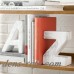 Langley Street “A” and “Z” Ceramic Book Ends LGLY3081